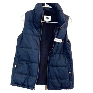 Old Navy cold weather vest. New w Tags